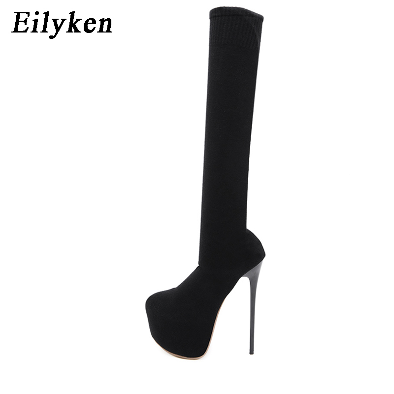 Eilyken Fashion Platform Stret – обзор и цена Knee High Sock Women