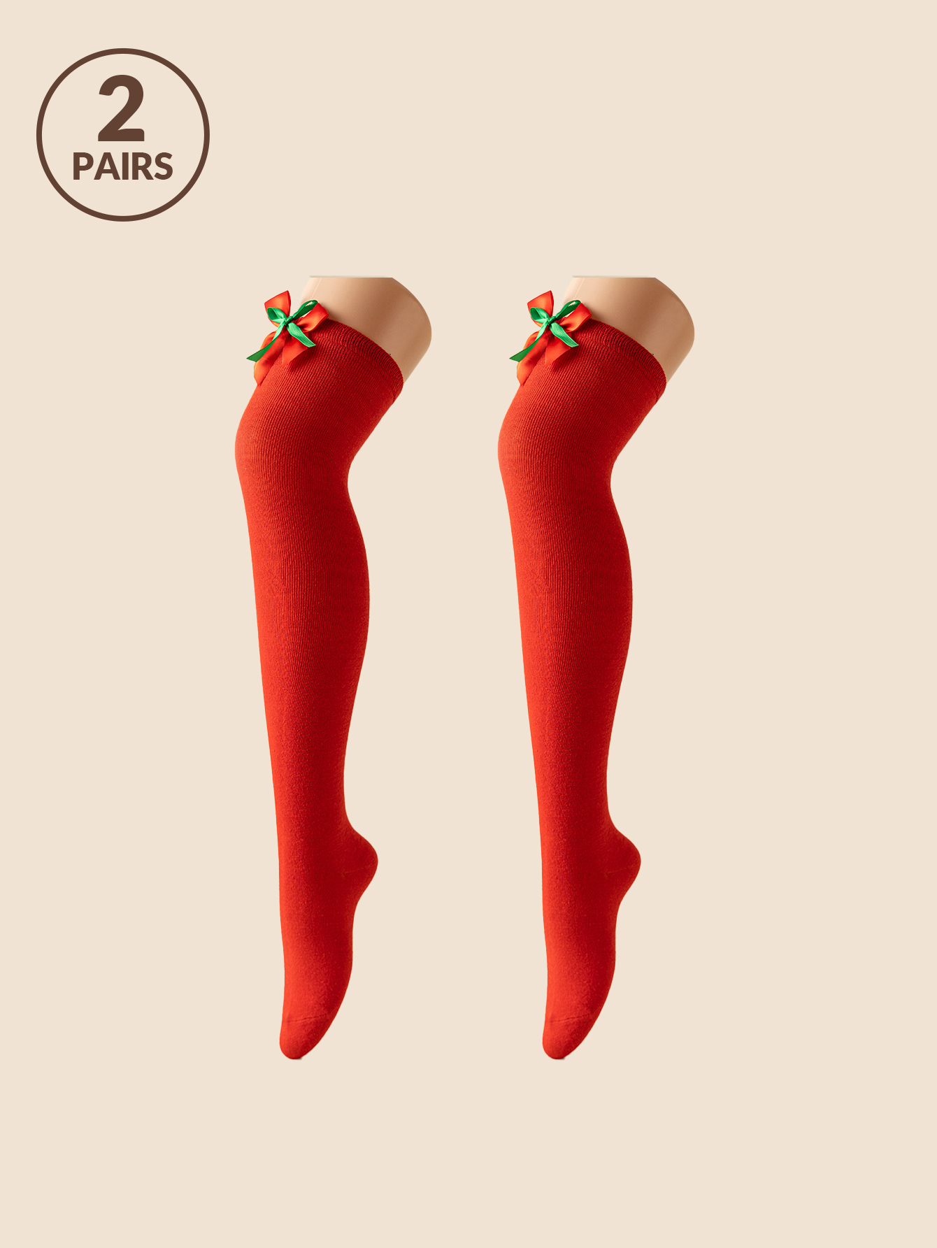 1/2pairs Christmas Ornaments S – обзор и цена Knee High Sock Women