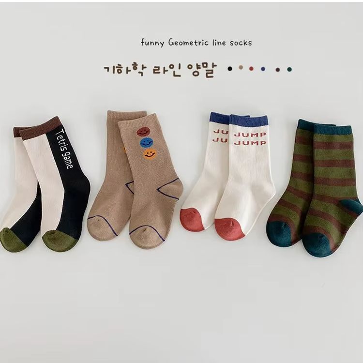 3-12T  Boys Socks Spring Fashi – обзор и цена Cotton Crew Sock Pack