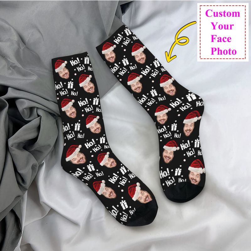 Christmas Face Photo Personali – обзор и цена Dress Sock Men