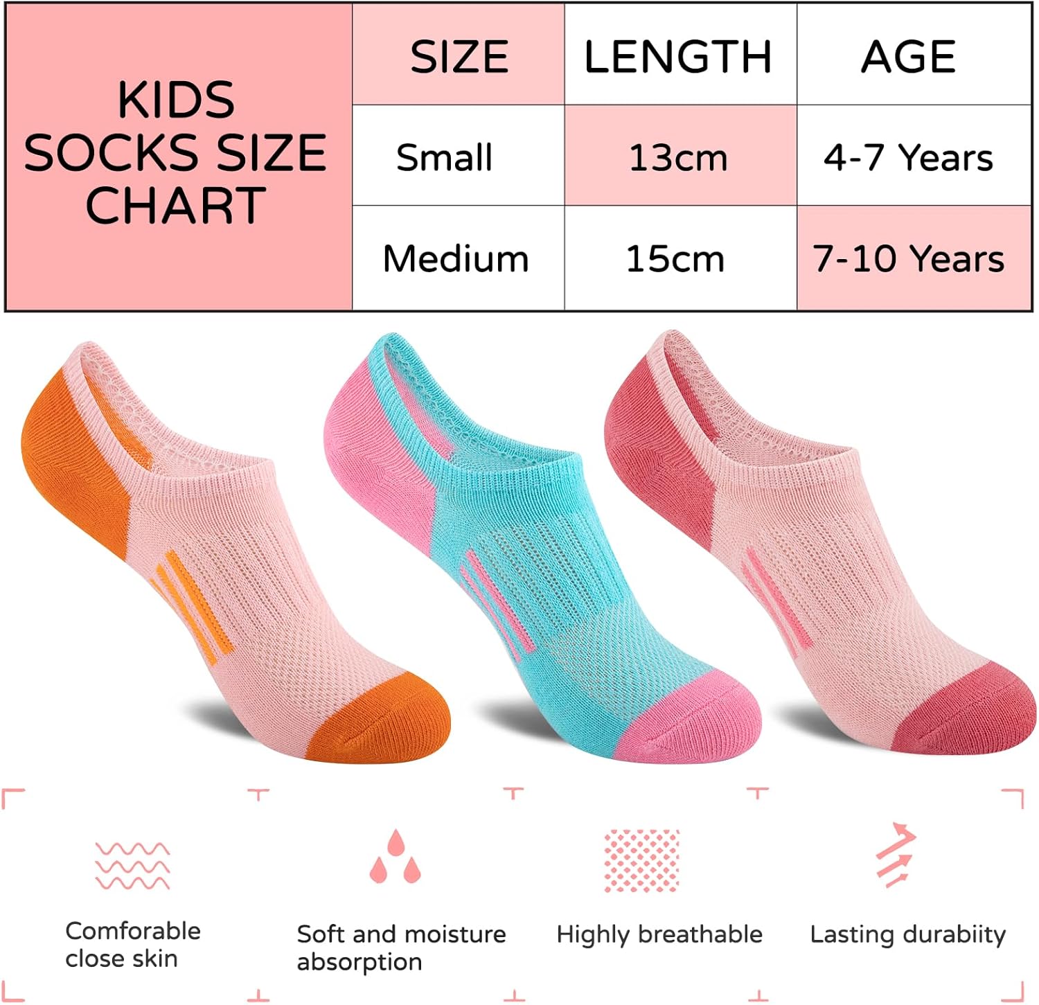 12 Pairs Girls No Show Socks C – обзор и цена Silk Sock Bamboo