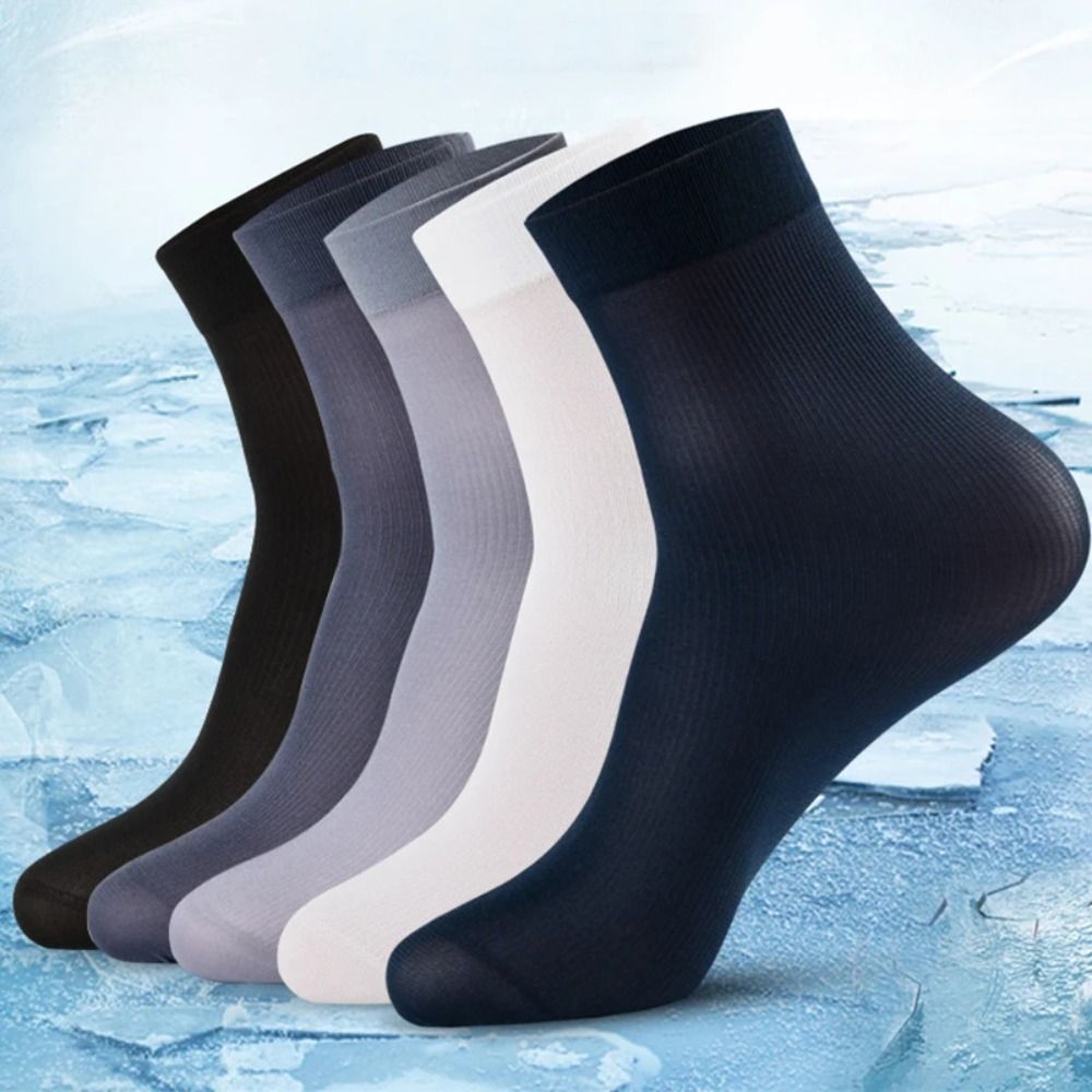10pairs Fashion Breathable Men – обзор и цена Silk Sock Bamboo