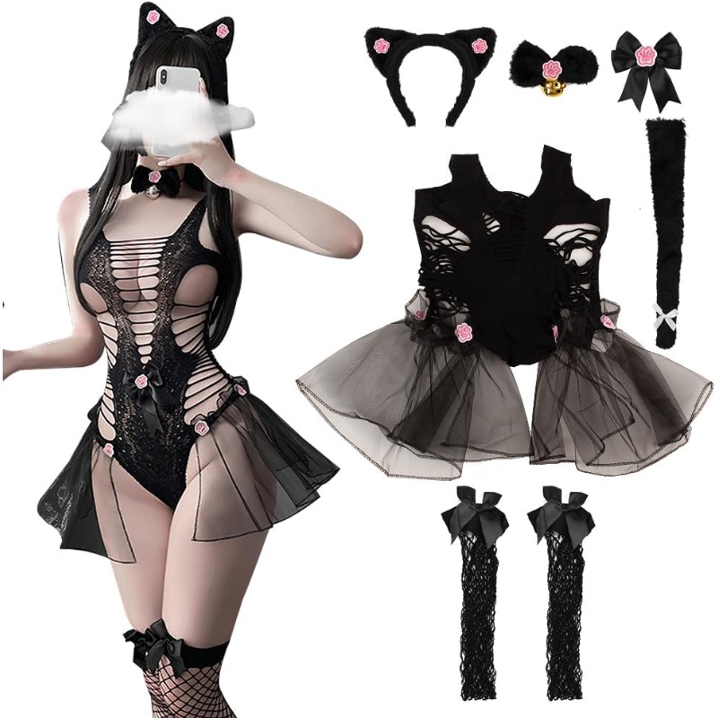 Women Sexy Lingerie Cosplay Ca – обзор и цена Fishnet Stocking Women