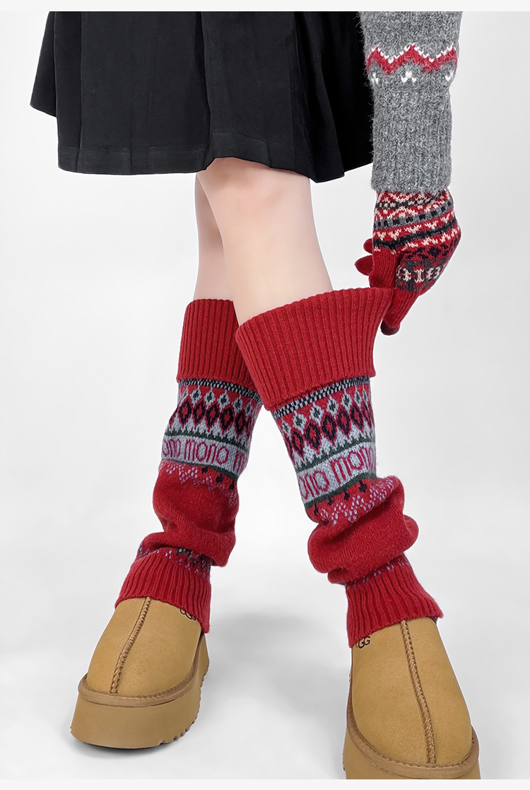 New Women's Knitted Leg Warmer – обзор и цена Boot Sock Slouchy