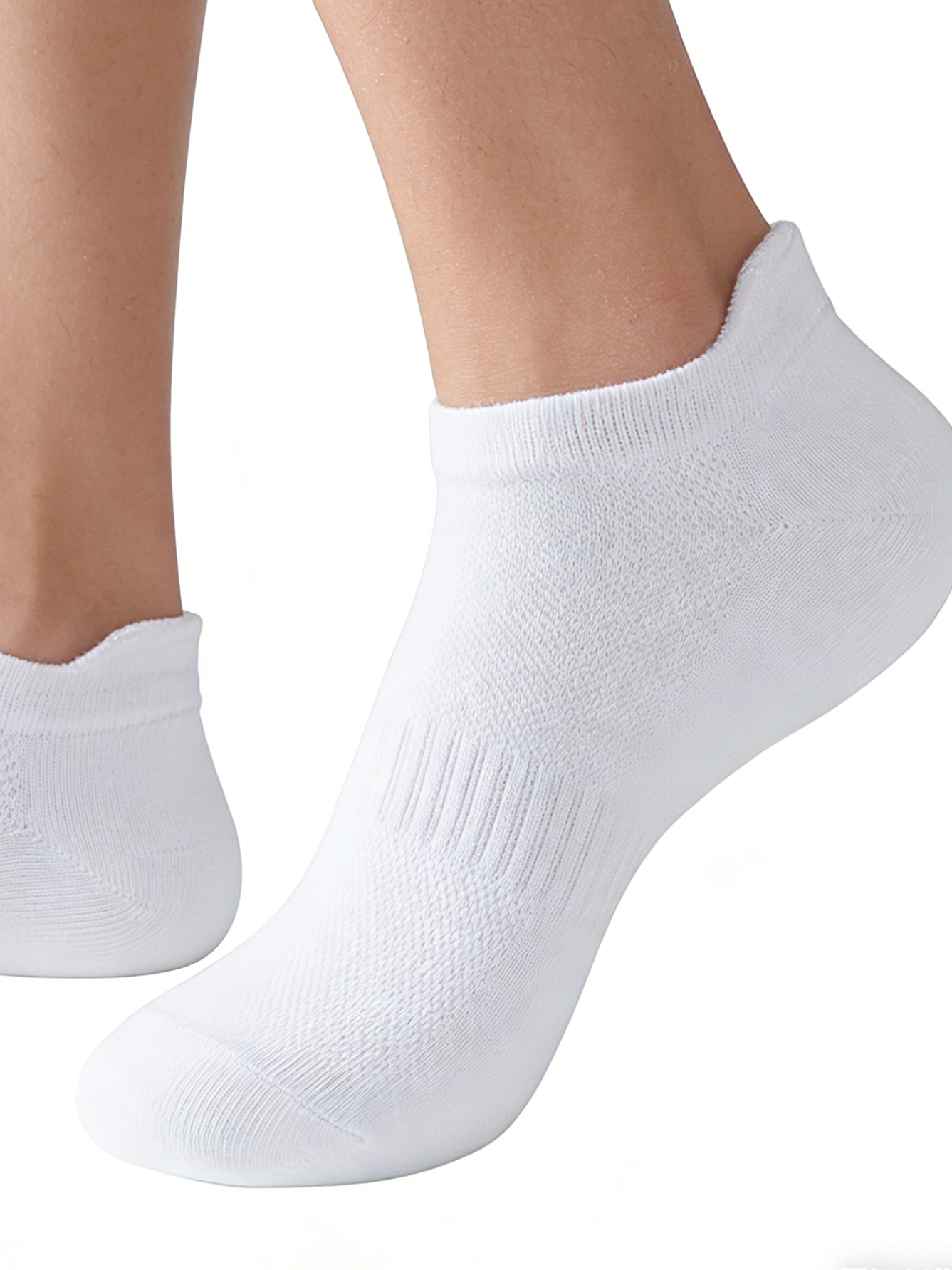 6 Pairs Women Men White Ankle  – обзор и цена No Show Sock Women