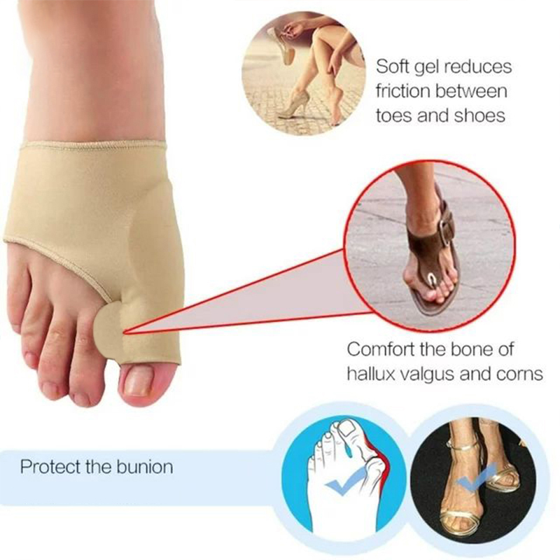 QIWU 1pairToes Corrector Big T – обзор и цена Ankle Brace Sock