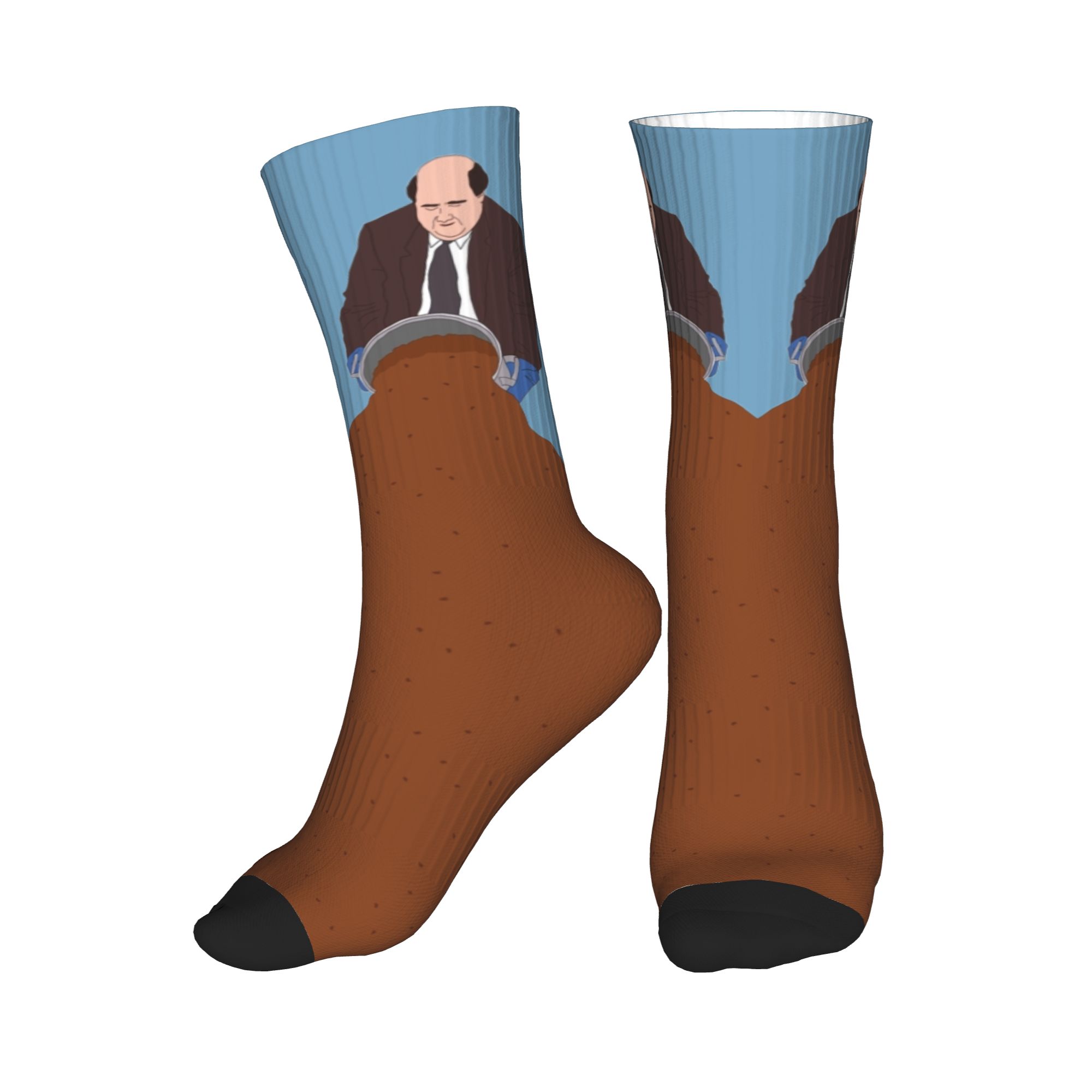 TV Show The Office Kevin's Fam – обзор и цена Dress Sock Men