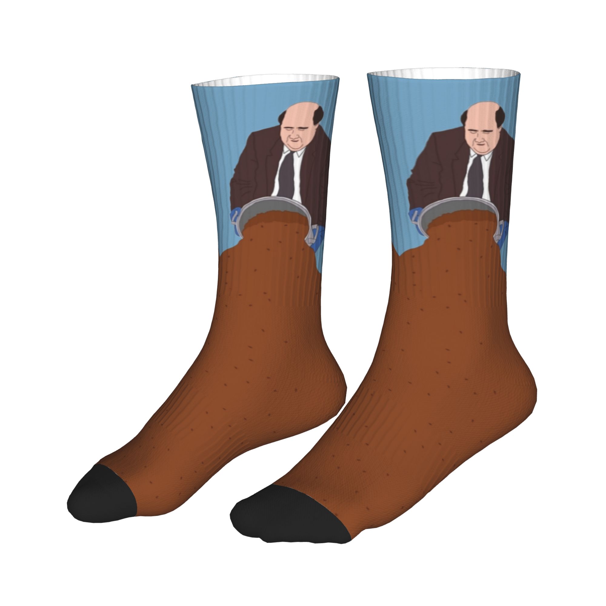 TV Show The Office Kevin's Fam – обзор и цена Dress Sock Men
