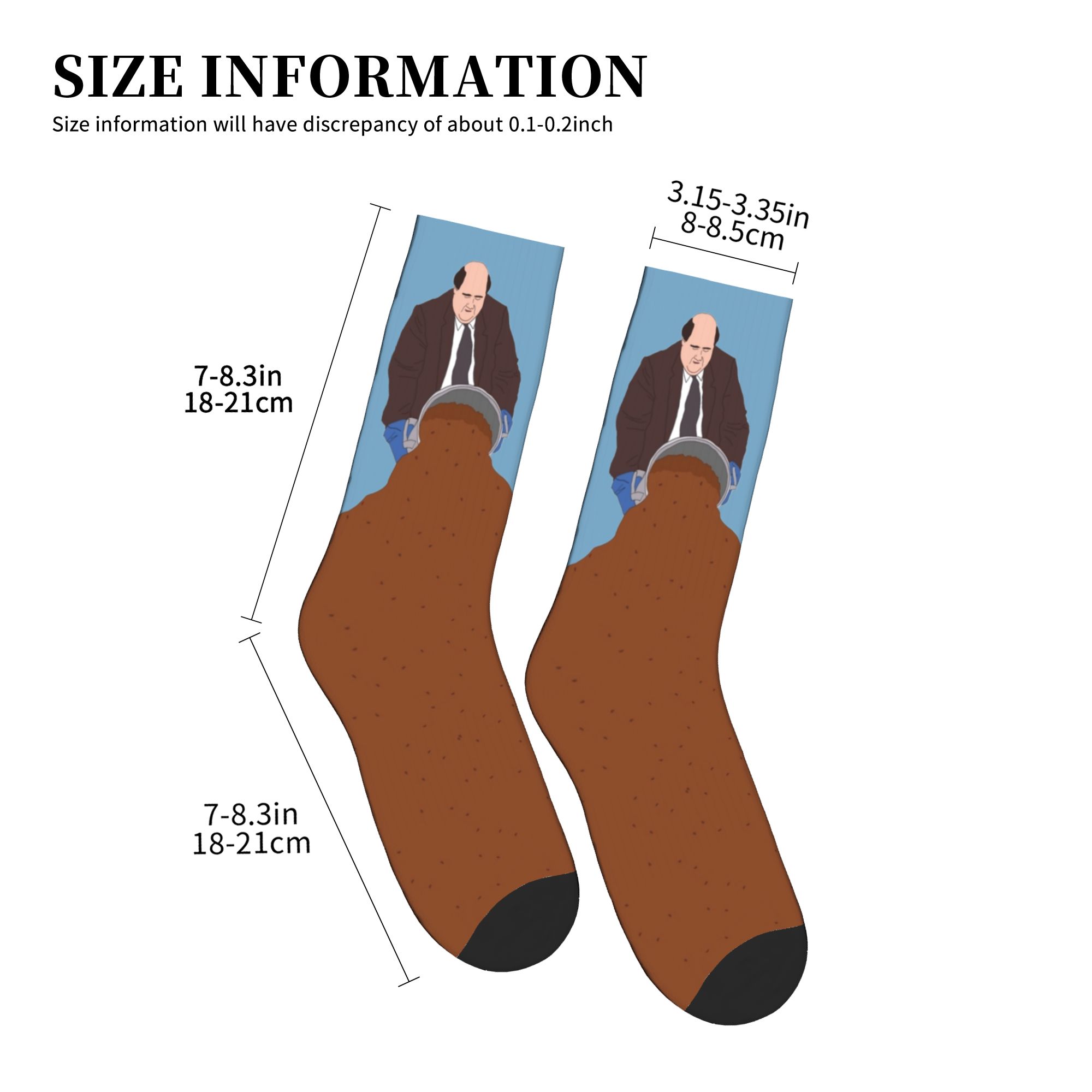 TV Show The Office Kevin's Fam – обзор и цена Dress Sock Men