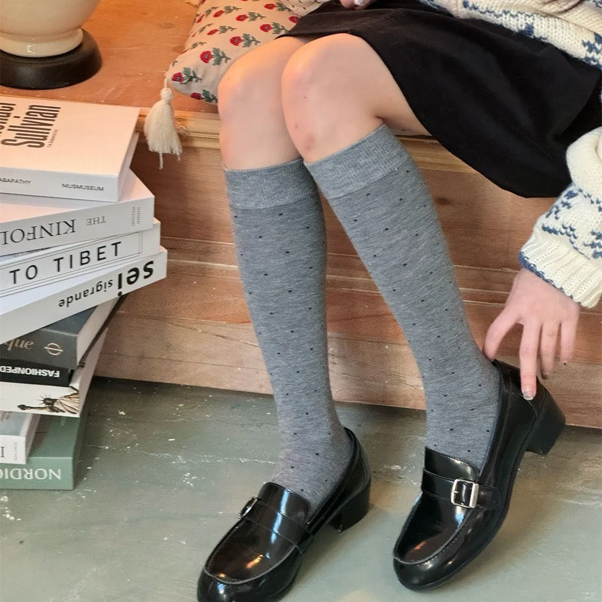 SP&CITY Winter Sweet Polka Dot – обзор и цена Silk Sock Bamboo