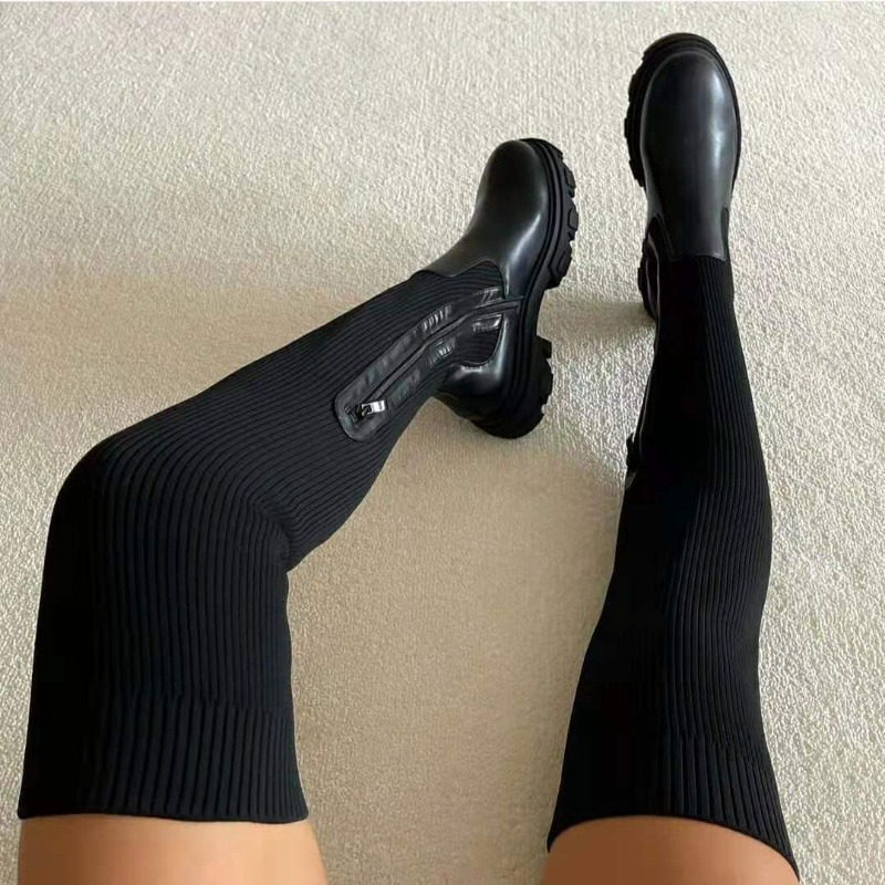 2025 Winter Shoes Women Socks  – обзор и цена Knee High Sock Women