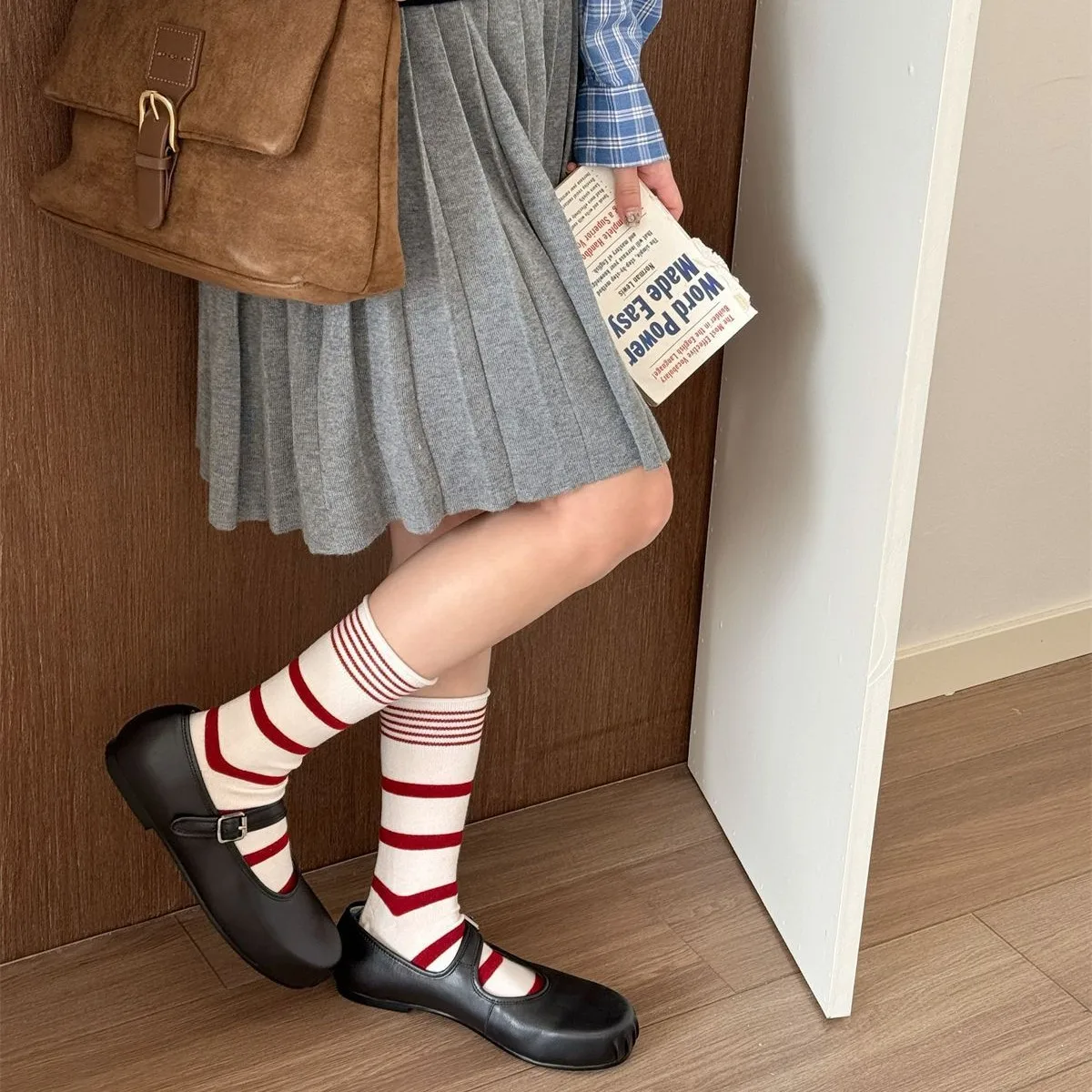 Korean Winter Striped Wool Sil – обзор и цена Silk Sock Bamboo