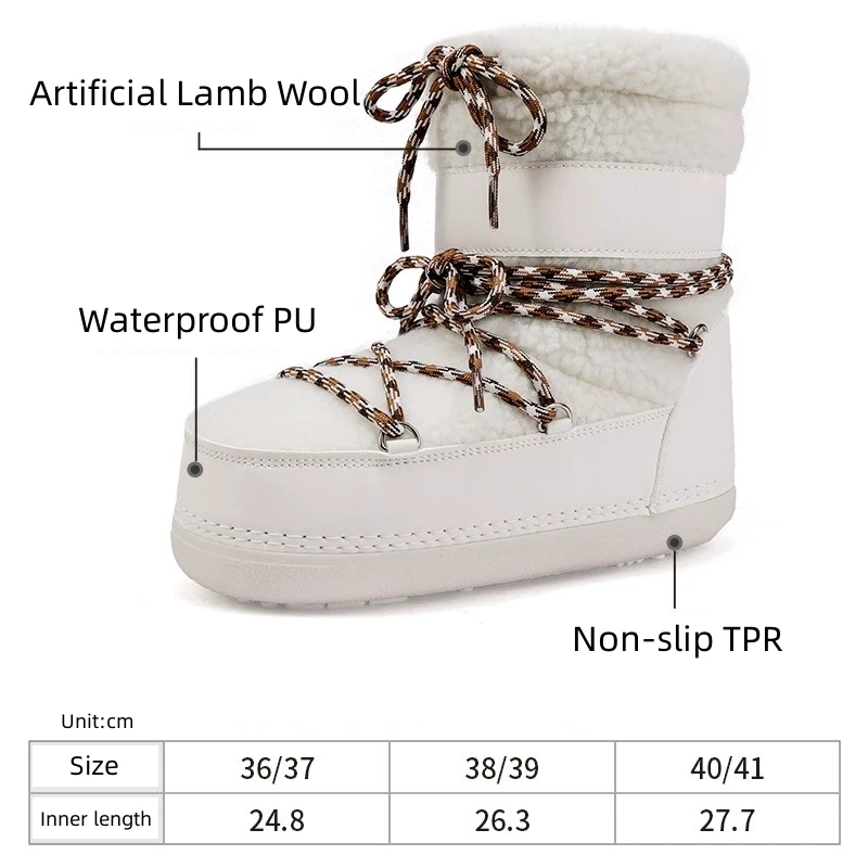Newest Snow Boots for Women Fa – обзор и цена No Show Sock Women