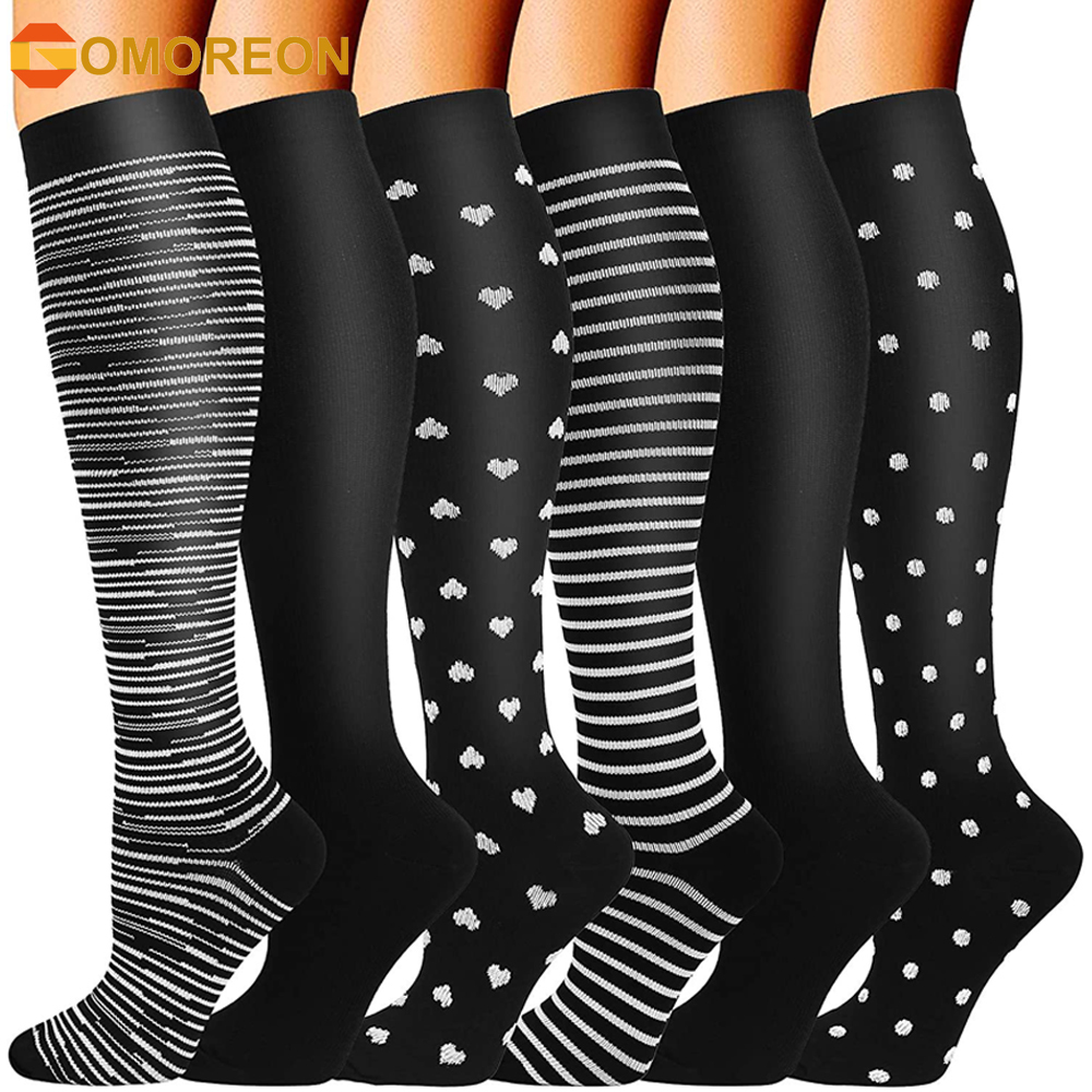 GOMOREON 6Pairs Compression So – обзор и цена Compression Sock Medical