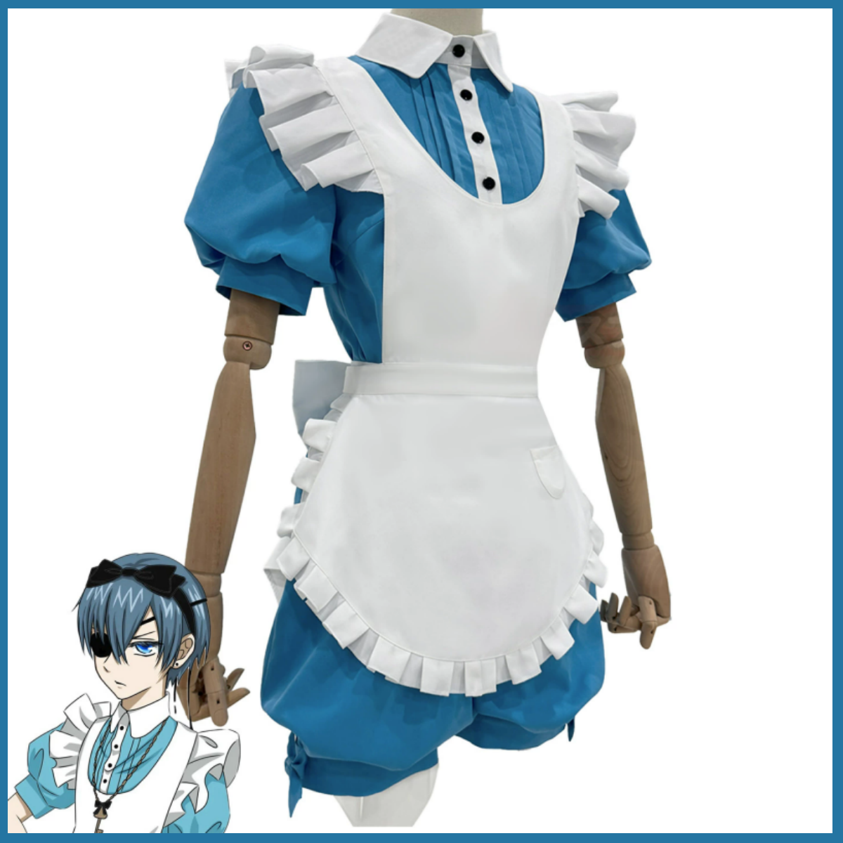 Anime Ciel Phantomhive Smile C – обзор и цена Dress Sock Men