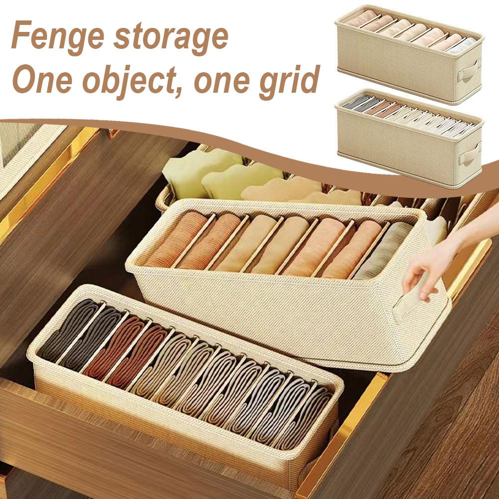 6/7 Grids Drawer Organizer Bra – обзор и цена Sock Organizer Tray