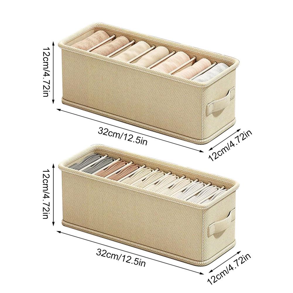 6/7 Grids Drawer Organizer Bra – обзор и цена Sock Organizer Tray