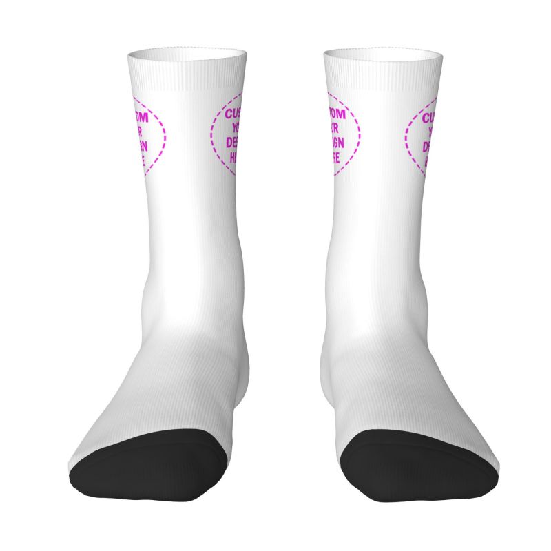 Personalize Custom Photo Logo  – обзор и цена Dress Sock Men