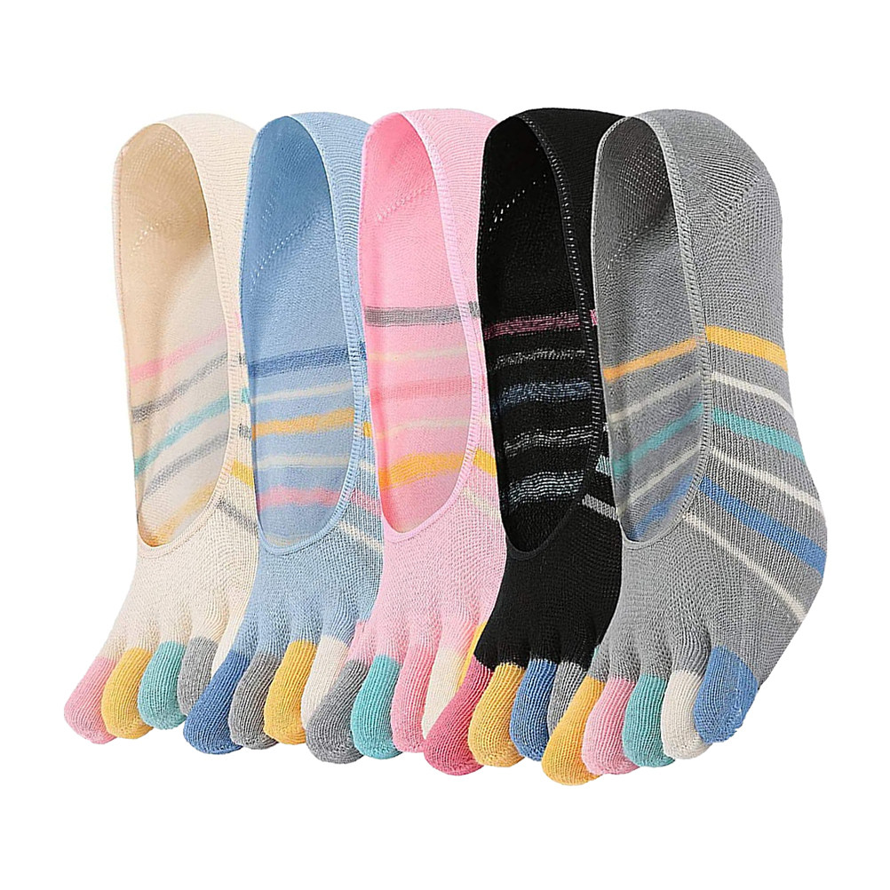 5Pairs Yoga Toe Socks Women Lo – обзор и цена Invisibility Sock Loafer