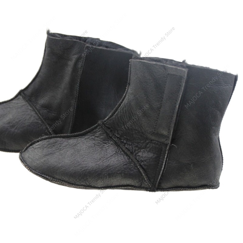 Genuine Sheepskin Leather Sock – обзор и цена Thermal Sock Winter