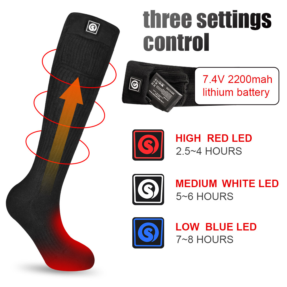 SAVIOR Heated Winter Thermal H – обзор и цена Thermal Sock Winter