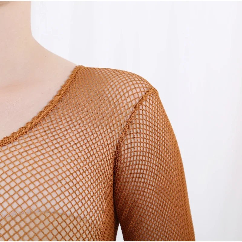 Latin Dance Full Body Jumpsuit – обзор и цена Fishnet Stocking Women