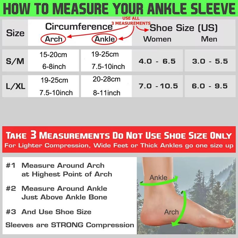 1Pair Sports Ankle Support Bra – обзор и цена Ankle Brace Sock