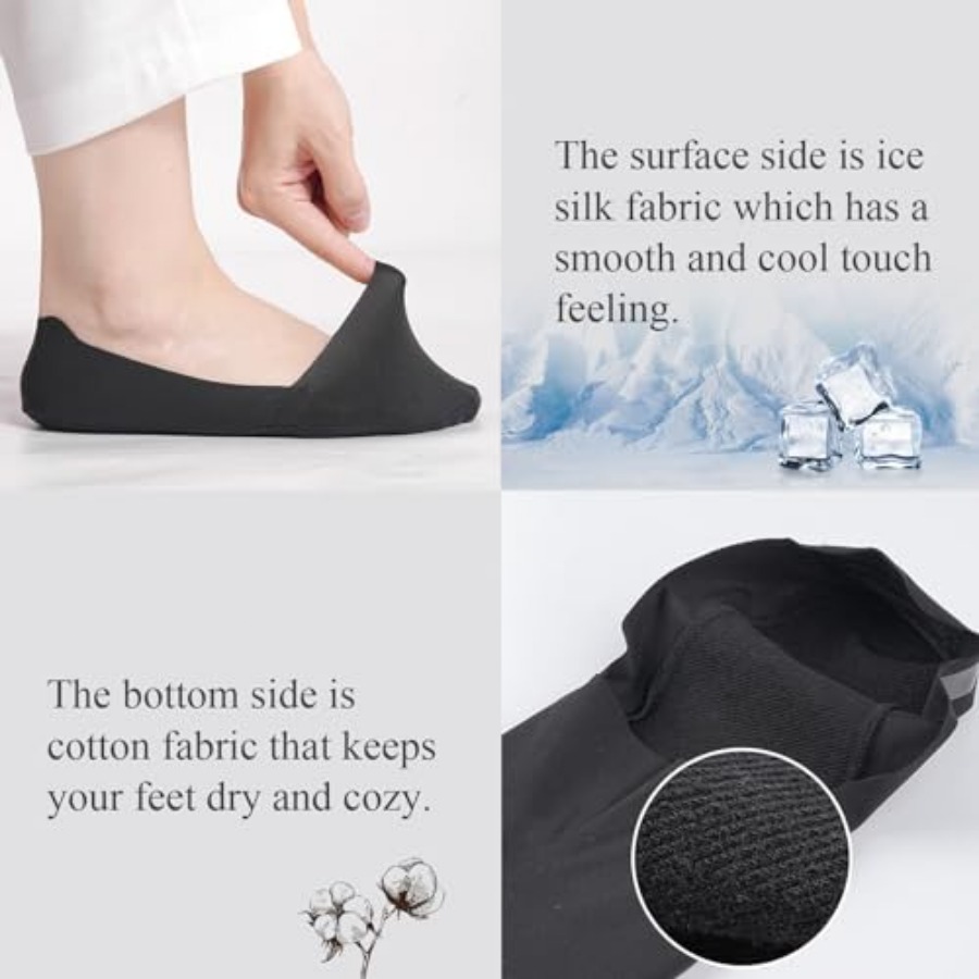 floconssy No Show Socks Womens – обзор и цена Invisibility Sock Loafer