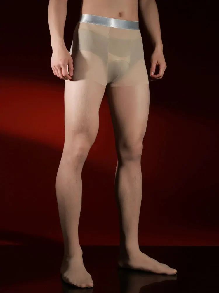 Sexy Men Traceless Silver Wais – обзор и цена Tights Pantyhose Sheer