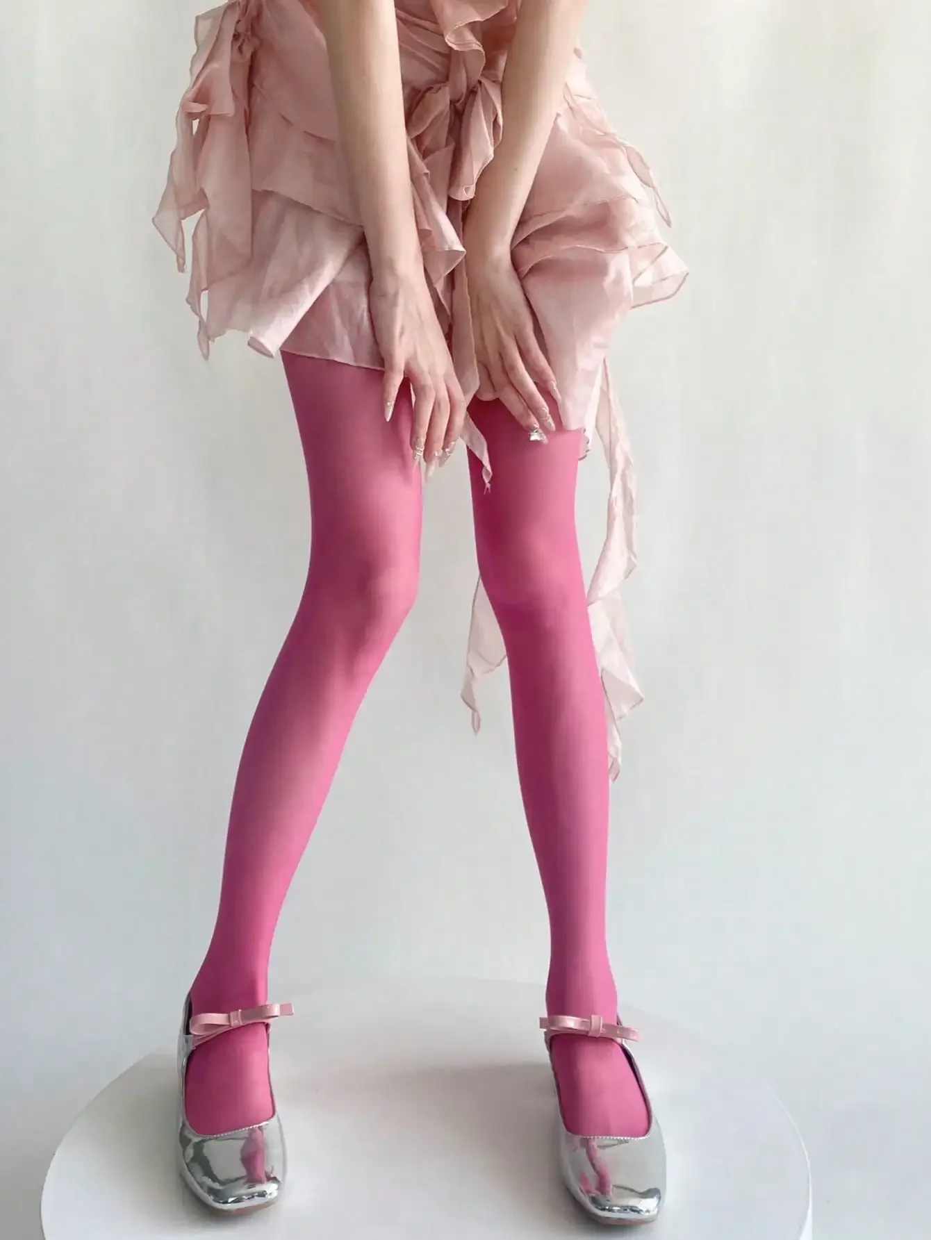 1 Pair Women's Shimmery Aurora – обзор и цена Tights Pantyhose Sheer