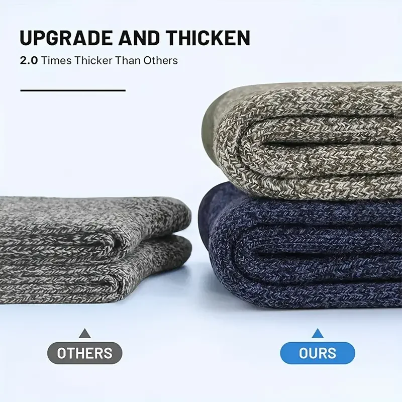 5 Pairs Merino Wool Socks for  – обзор и цена Wool Hiking Sock