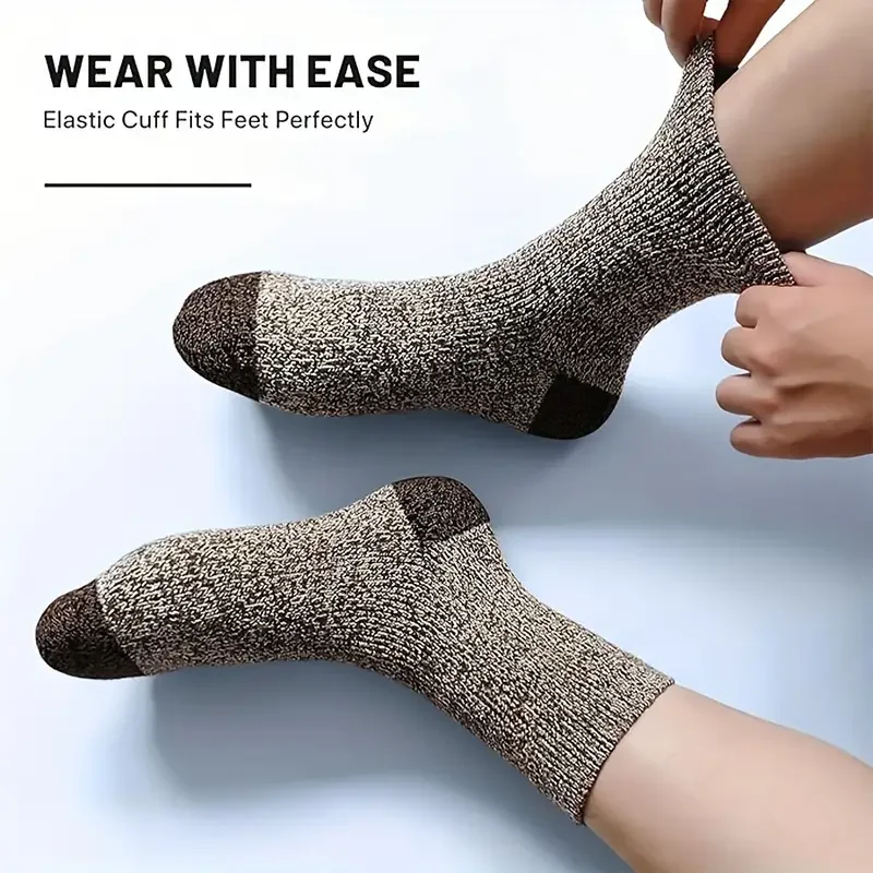 5 Pairs Merino Wool Socks for  – обзор и цена Wool Hiking Sock