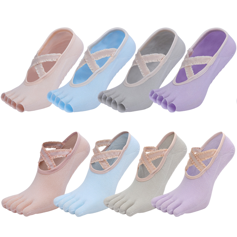 Five Finger Yoga Socks Lace Cr – обзор и цена Toe Sock Split