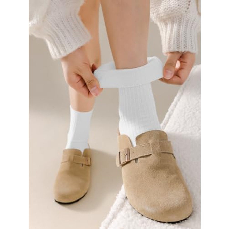 DOKUTOKU Womens Crew Socks Siz – обзор и цена Cotton Crew Sock Pack