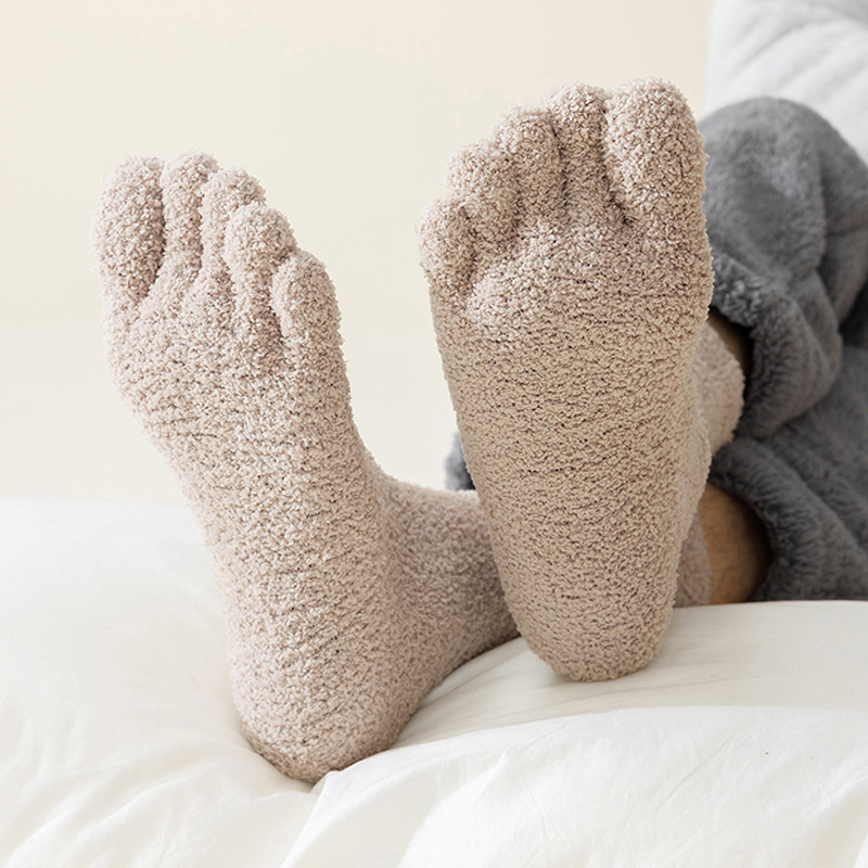 1/5 Pairs Mans Thermal Toe Soc – обзор и цена Thermal Sock Winter