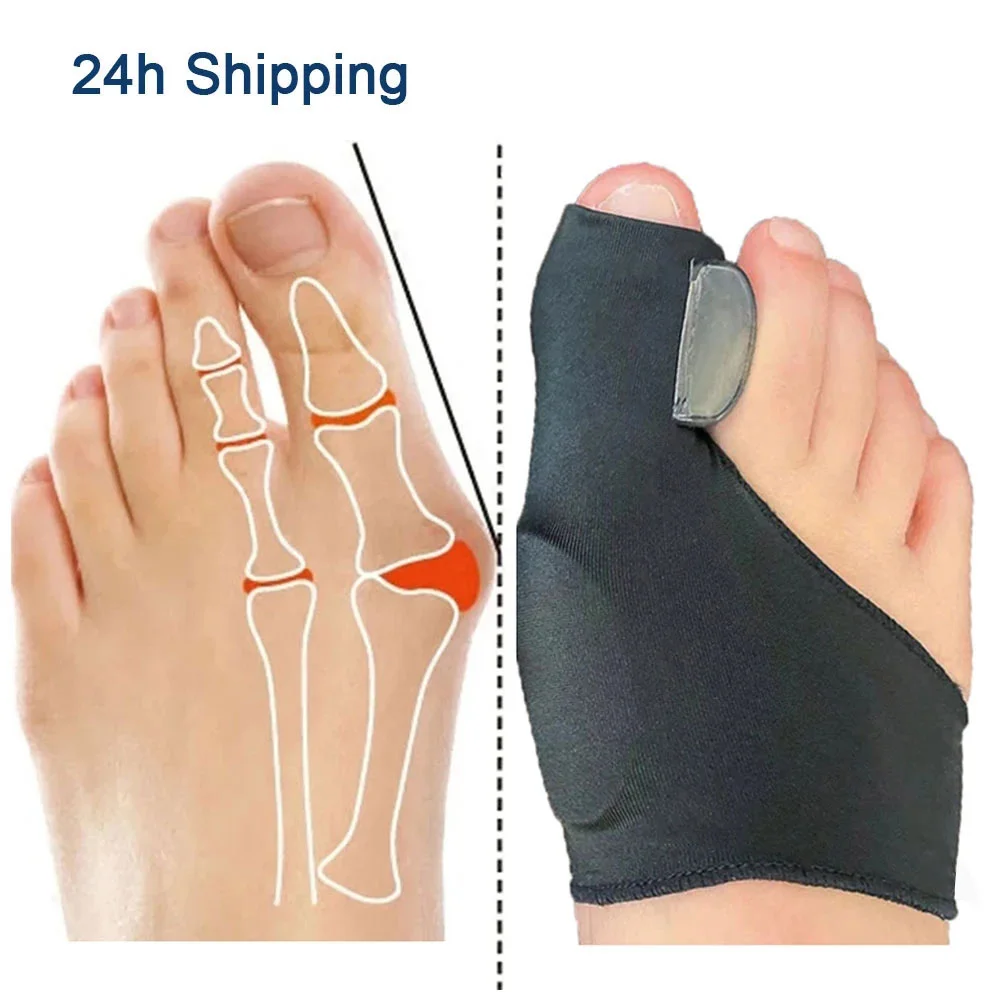 2Pcs Toe Separator Hallux Valg – обзор и цена Ankle Brace Sock