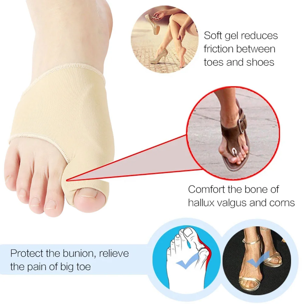2Pcs Toe Separator Hallux Valg – обзор и цена Ankle Brace Sock