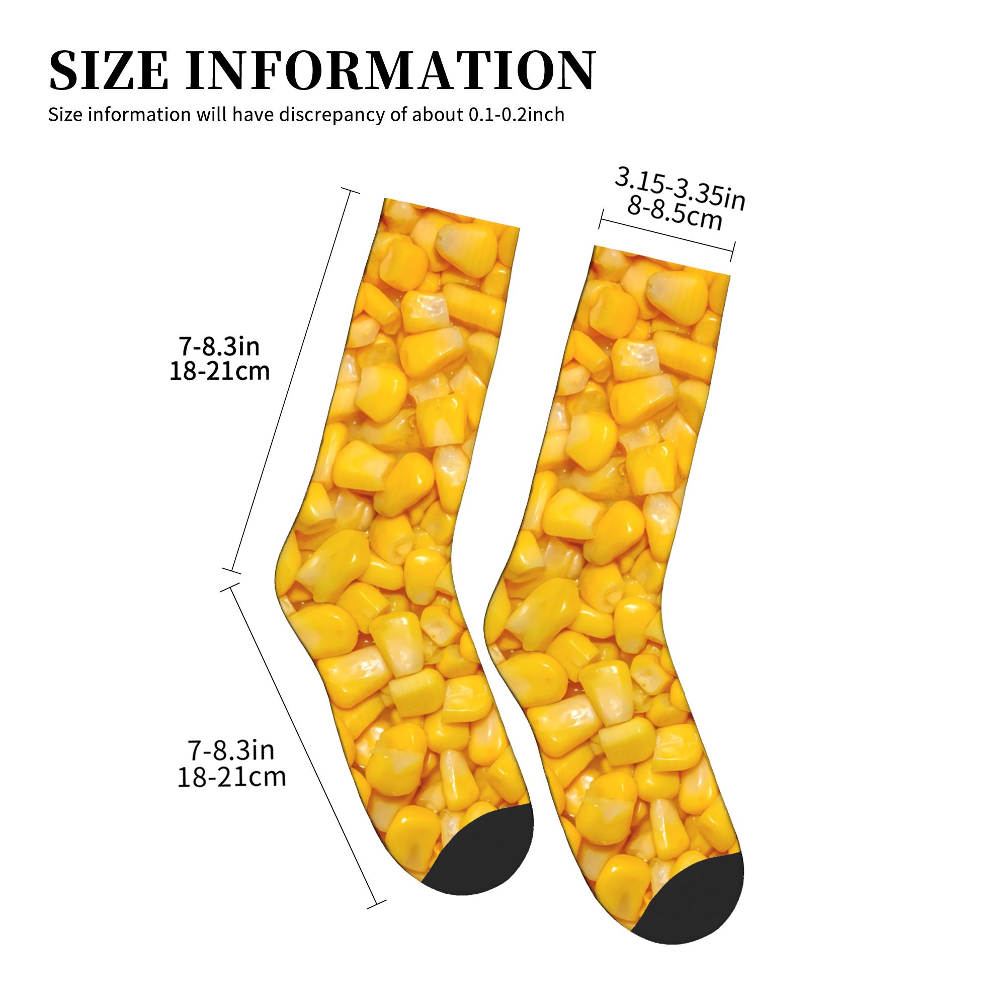 It's Corn Yellow Corn Kernels  – обзор и цена Dress Sock Men